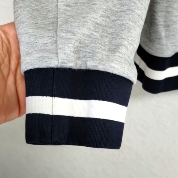 Polo Ralph Lauren Grey/Royal Blue Hoodie - Picture 4 of 7